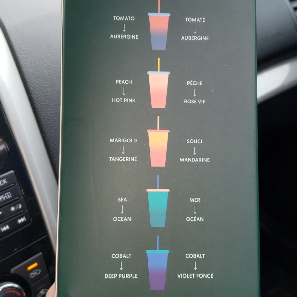 Starbucks Color Changing Cups 5 Pack NEW Rainbow Pride 2020 with Lids - Picture 3 of 9